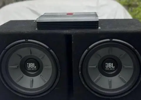 JBL Stage 1220B + УРАЛ MT 1.500 комплект Сабвуфер + Підсилювач - 1/3