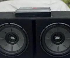 JBL Stage 1220B + УРАЛ MT 1.500 комплект Сабвуфер + Підсилювач