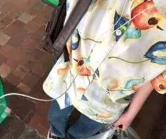 сорочка з візерунком / рубашка з принтом