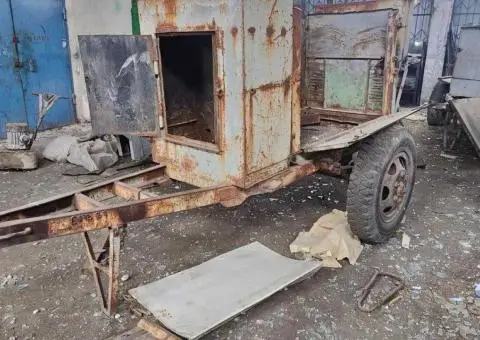 Прицеп, колесная рама, колесное шасси, шасси под САК, шасси под компрессор - 2/3
