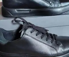 Ecco 38 36 40 37 кеди на хлопчика шкіряні туфлі в школу напівчеревики