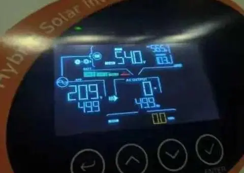 Гібридний інвертор JSDSolar 4кВт (4kw) 24V MPPT 100A чистий синус wifi - 1/3