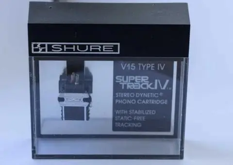 Shure V15 Type IV легендарна MM-головка + оригінальна VN45HE (Box) - 1/3