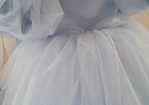 Блакитна святкова сукня - 3/3