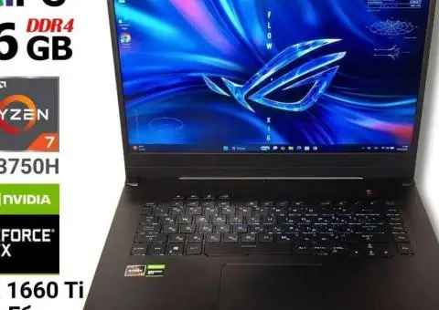ASUS ROG Zephyrus G GA502DU 15.6" IPS Ryzen 7 3750H 16/512 GTX 1660 Ti  6Гб Ігровий, Гарантія - 1/3