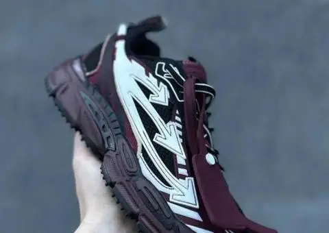 (Без предплати) Off-White Be right back Burgundy - 1/3