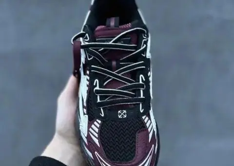 (Без предплати) Off-White Be right back Burgundy - 2/3