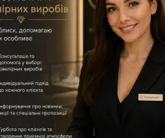 Продавець-консультант ювелірних виробів