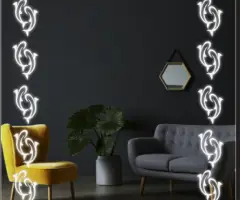 Дзеркало з LED підсвічуванням 700 х 700 мм.