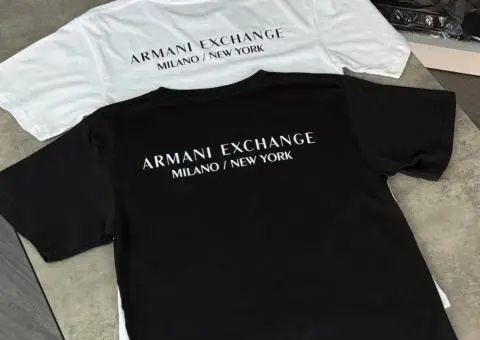 Футболка Armani Exchange Milano New York / чоловіча / мужская Армані / Нова - 3/3