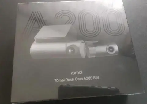 70mai A200 Dash Cam 1080P HDR + задня Rear Cam RC11, нові, запаковані - 1/3