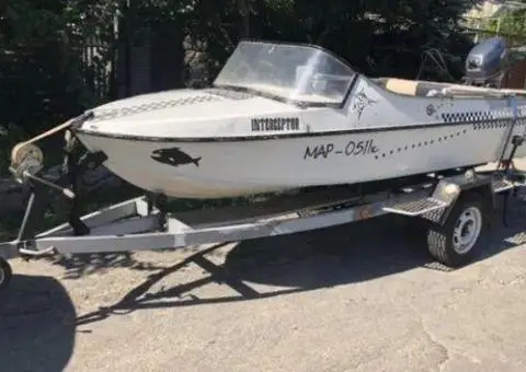Лодка Неман 2  , Yamaha 30L, трим  , прицеп , доки - 1/3