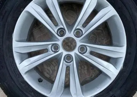 Диск титановый на 114.3/5 R16 хундай и органайзер - 3/3