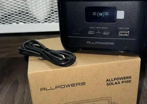 Allpowers Solax P100 31000mAh 100W LiFePO4 — повер банк для ноутбуків.3000 циклів - 3/3