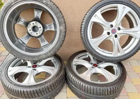 Тітанові діски Alutec 4*100 R17 oPEL*mazda-daewoo-vw-vaz-aveo-gelly - 3/3