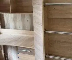 Дитяче ліжко шафа стіл 3 в 1 крмплект б у - самовивіз