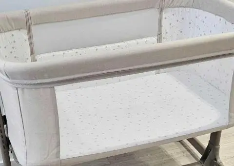 Ліжко для новонароджених CARRELLO Luna Beige Бежеве - 1/3