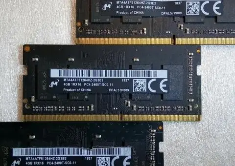 4ГБ озу Micron Crucial Jedec ddr4 2400 MHz ram dram 4GB pc4-19200 CL17 - 3/5