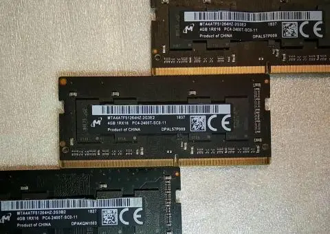 4ГБ озу Micron Crucial Jedec ddr4 2400 MHz ram dram 4GB pc4-19200 CL17 - 4/5