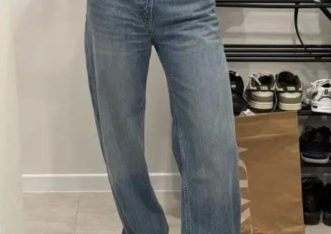 Джинси wide-leg Zara - 1/3