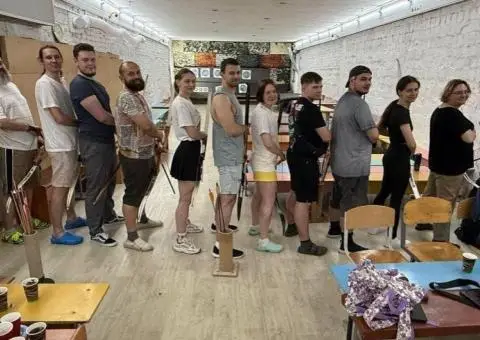 Корпоратив і тімбілдинг у Києві — стрільба з лука для компанії - 1/5