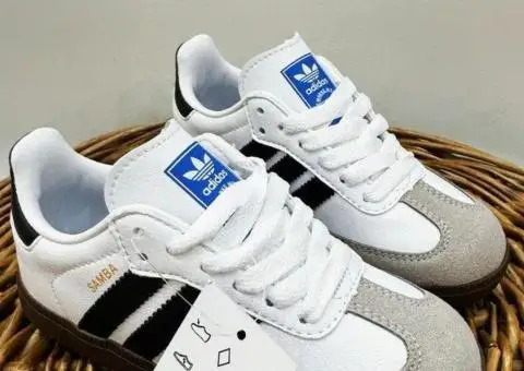 Дитячі кеди Adidas Samba kids ориг шкіра від 26 до 35 розміру - 1/3