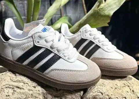 Дитячі кеди Adidas Samba kids ориг шкіра від 26 до 35 розміру - 2/3