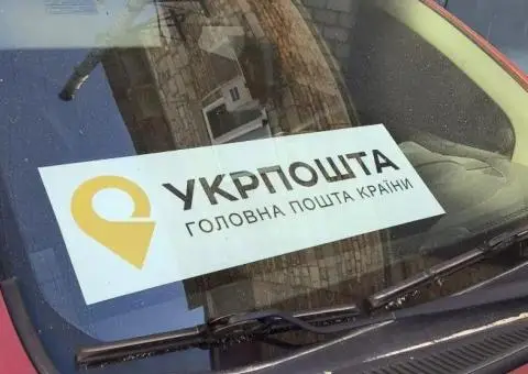 Світлова табличка під скло Авто для курьєрів Нова Пошта, Укрпошта, SAT - 1/3
