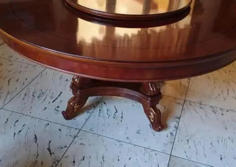 Розкішний  комплект преміум-класу — стіл CARPENTER + 8 стільців - 1/3