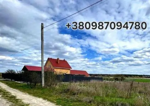 Терміново! ДІЛИМА видова ділянка 20 соток від власника! Новосілки, Фастівський р-н - 1/8