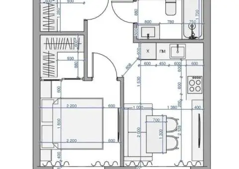 1к Квартира 37м2 від Забудовника - 1/3