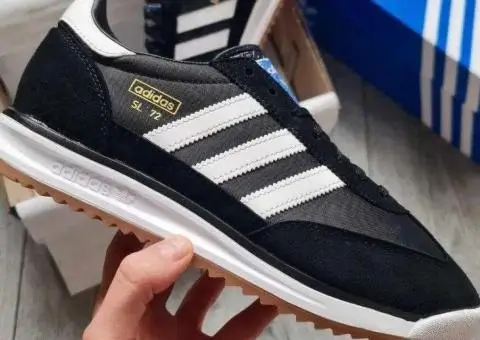 Чоловічі кросівки Adidas SL 72 RS "Black" Розміри 41-45 - 2/3