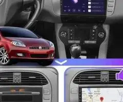 Якісна магнітола  CarPlay швидкий процесор Fiat Bravo 2 2007-14 Бораво