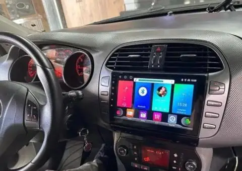 Якісна магнітола  CarPlay швидкий процесор Fiat Bravo 2 2007-14 Бораво - 2/3