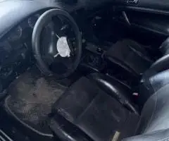 Салон сидіння чорна шкіра алькантара Volkswagen Passat B5/Б5+ седан