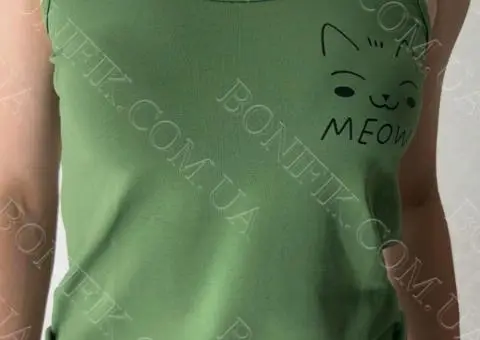 Жіноча бавовняна піжама "Cats" (16175) (арт. 1637) - 2/6