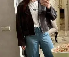 Косуха/Шкіряна куртка Massimo Dutti
