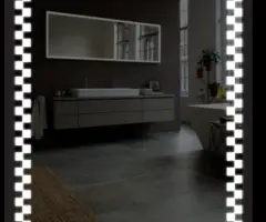 Дзеркало з LED підсвічуванням 800 х 600 мм.