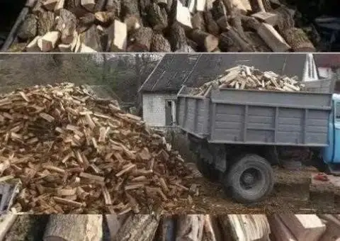 Рубані - Колоті Дрова. Дуб Граб Сосна Берест Береза. Круглий рік 6,3 куб - 1/3