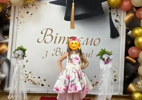Продам випускну святкову сукню, плаття в садок - 1/3