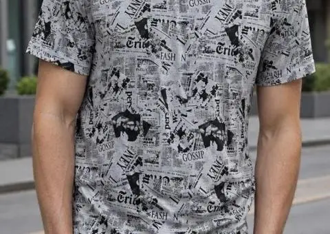 Мужские футболки. Узбекистан. Хлопок- стрейч.M- 3XL.Cкидки! - 1/3