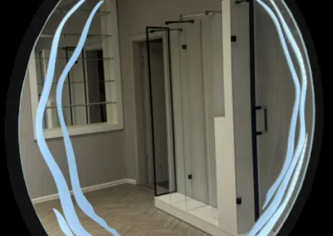 Дзеркало з LED підсвічуванням Д-800 мм.