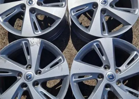 Диски титанові, литі R17 5x114,3 Renault (Рено) 4шт. - 1/3