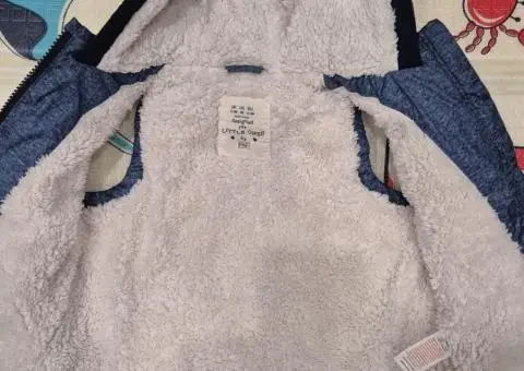 Жилетка демі F&F,тепла,12-18,80-86 - 1/3