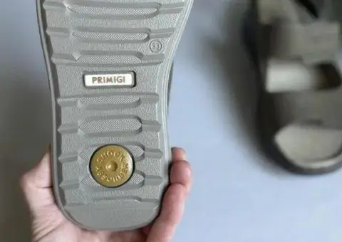 шкіряні сандалії 33р. 34р. Primigi 1396022 на хлопця, підліткові босоніжки - 2/3