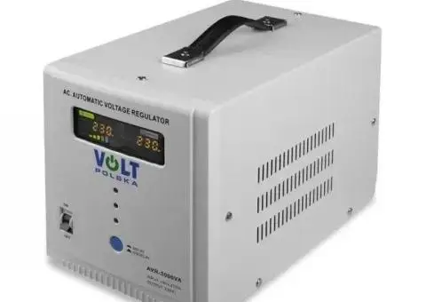 Топ ціна! Volt Polska AVR 3000VA захист техніки Стабілізатор - 1/3
