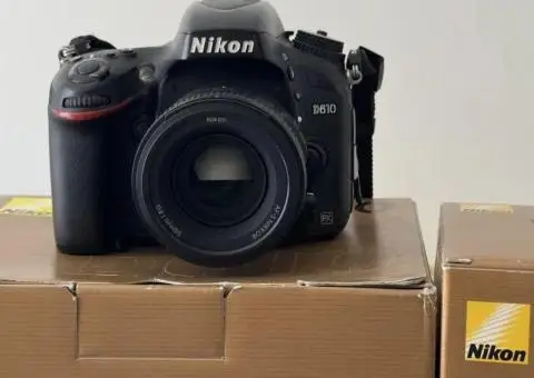 Повнокадровий Nikon D610 (Full Frame) + обʼєктив 50 мм - 2/3
