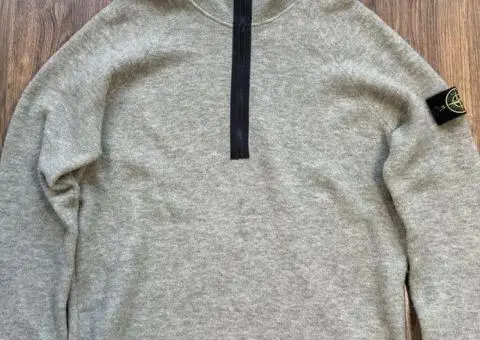 Stone Island wool knit hoodie XL / оригінал - 1/3