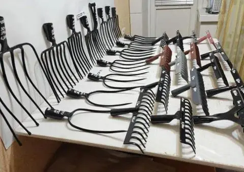 Вилы Грабли СССР в Идеале! Крепкие кованные новые - 3/3