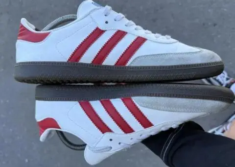 Adidas samba кроссовки кожаные оригинал 45 размер - 3/3